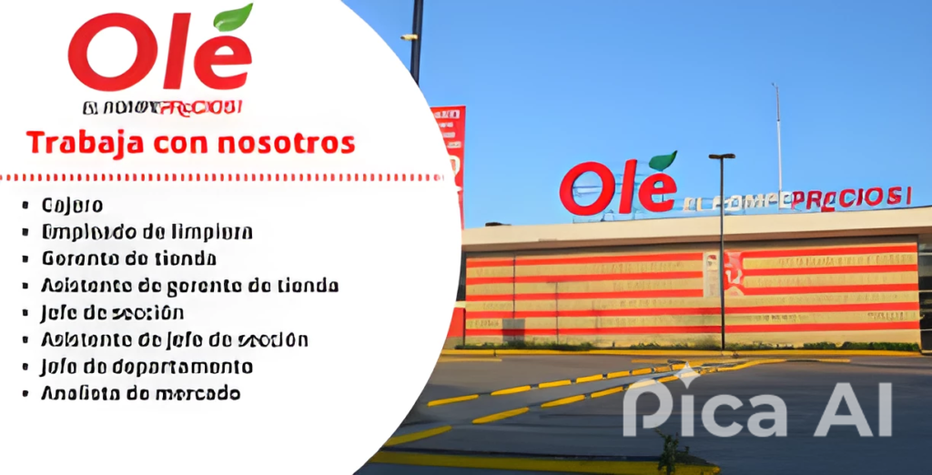vacantes en Ole Supermercado